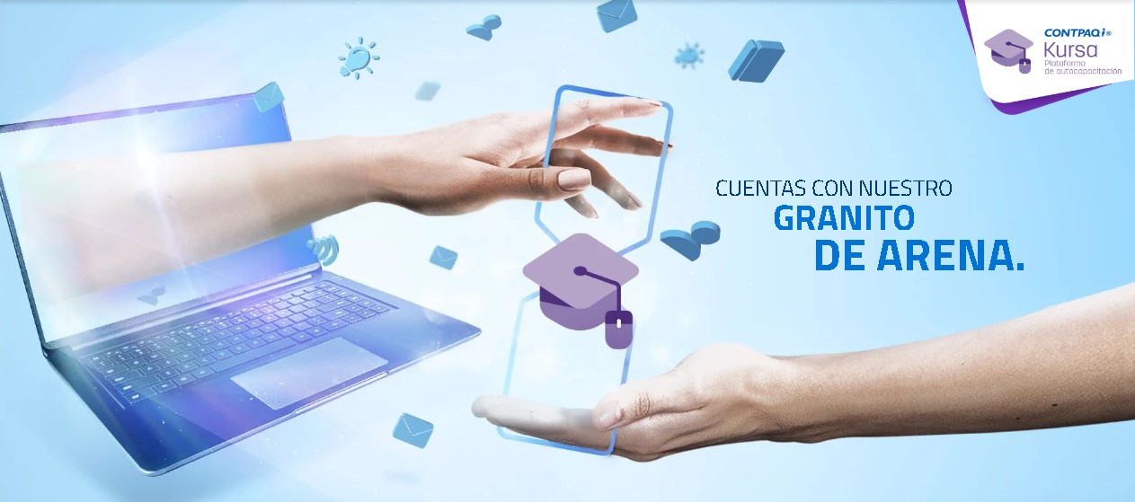 Cursos CONTPAQi gratis por 90 días.